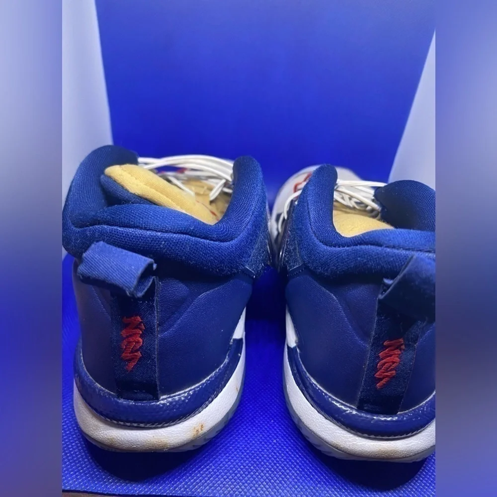 Nike Jordan Zion 1 GS 'USA' DC2024-401 Blue Void White Metallic Gold